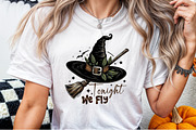 Tonight We Fly Halloween Witch Broom, an Illustration by Sublimation Artist (Thumbnail 9 of 9)