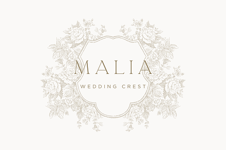 MALIA | Luxury Wedding Crest
