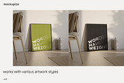 4x5 Floor Leaning Frame Mockup, a Household Mockup by mockupize (Thumbnail 6 of 7)