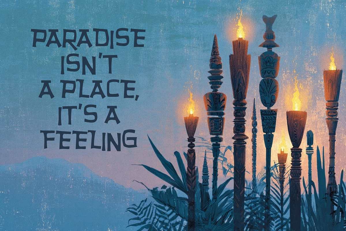 Aloha Pop - Tropical Tiki Typeface, a Handwritten Font by HipFonts (Photo 4 of 9)