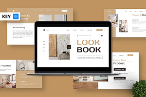 Look Book - Furniture Keynote, a Presentation Template by Deepslide Studio