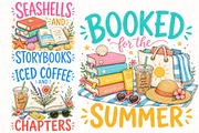 Summer Book Lover Bundle PNG, a Seasonal Illustration by OK Design (Thumbnail 3 of 6)