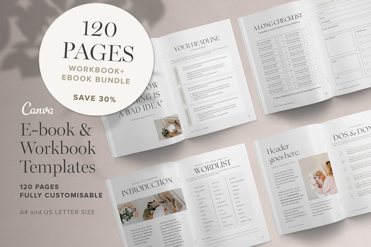 Canva Workbook and Ebook Templates, a Magazine Template by Tabitha Emma (Photo 1 of 10)