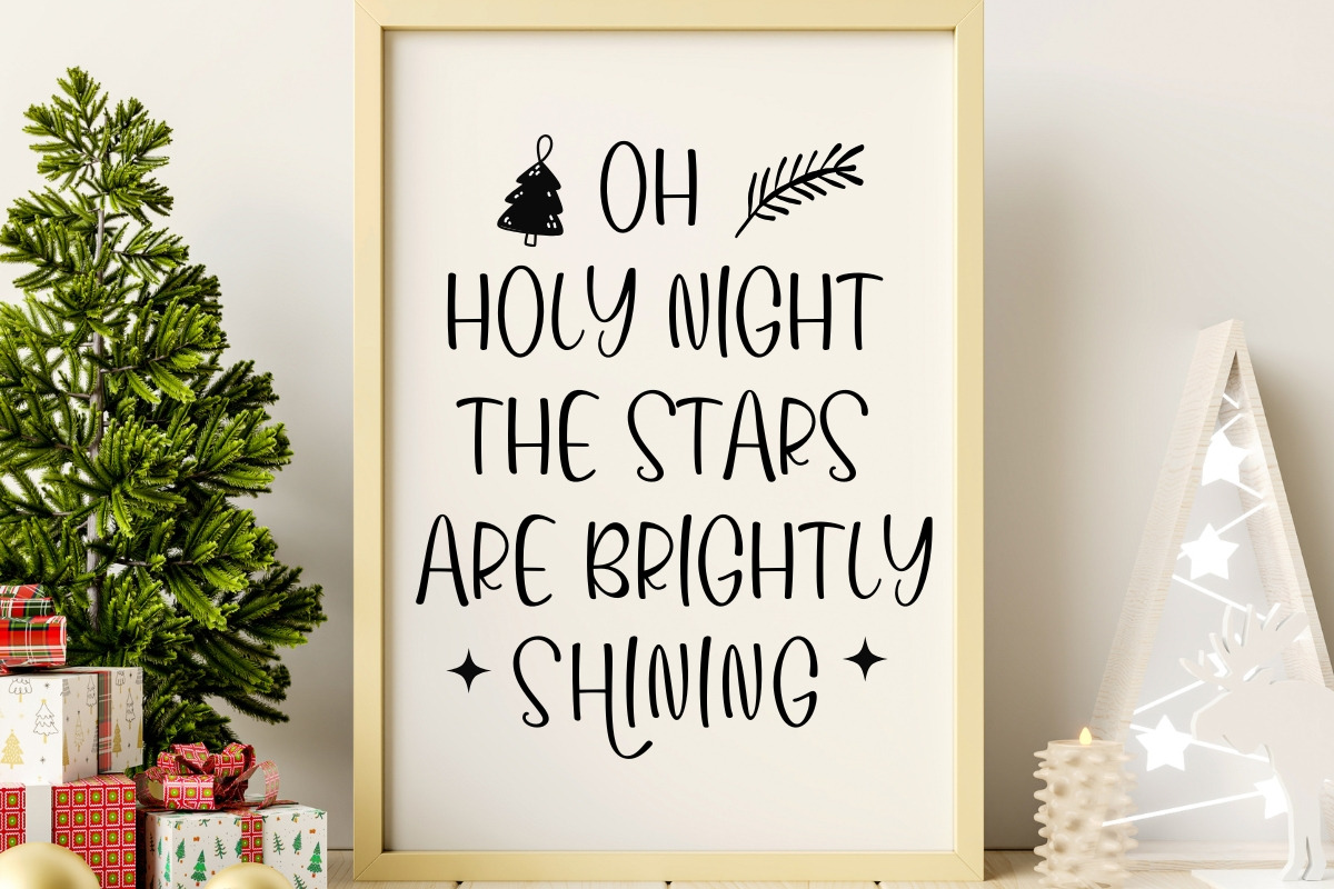 Memories Christmas - Playful Font, a Handwritten Font by SaktiAvellin (Photo 6 of 7)
