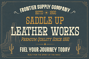 Western Vintage - Slab Serif Font, a Slab Serif Font by Font Liner (Thumbnail 6 of 10)