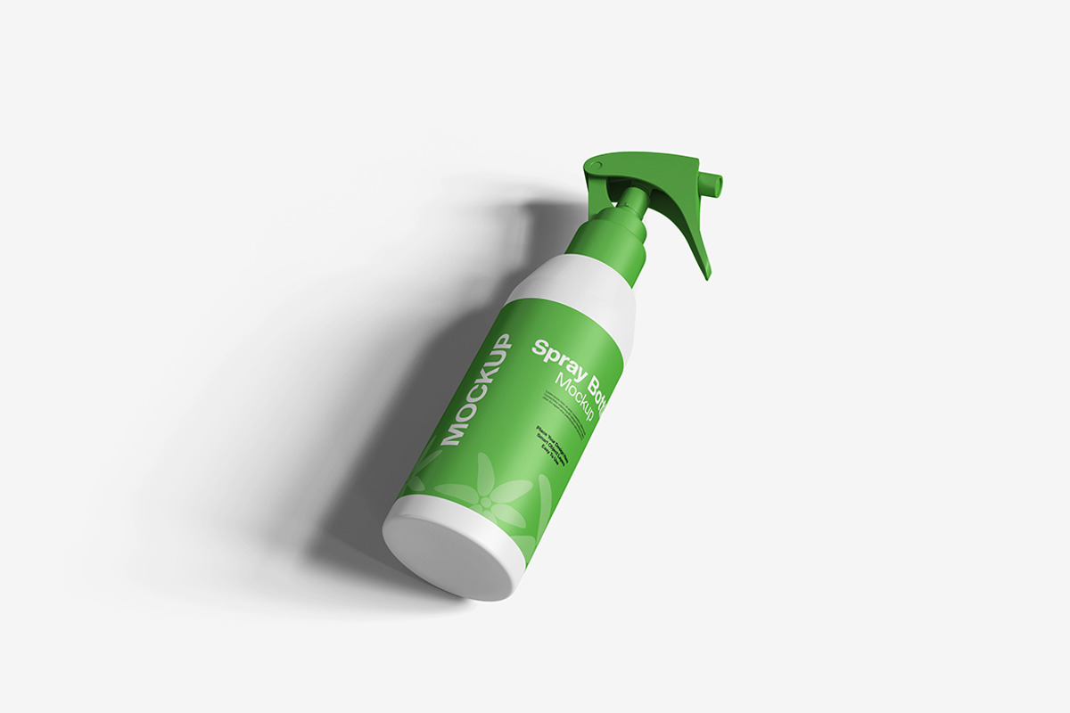 Spray Bottle Mockup, a Packaging Mockup by bimockup (Photo 3 of 6)