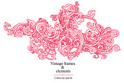 Vintage frames and elements, a Pattern Graphic by ZotovShop (Thumbnail 4 of 6)
