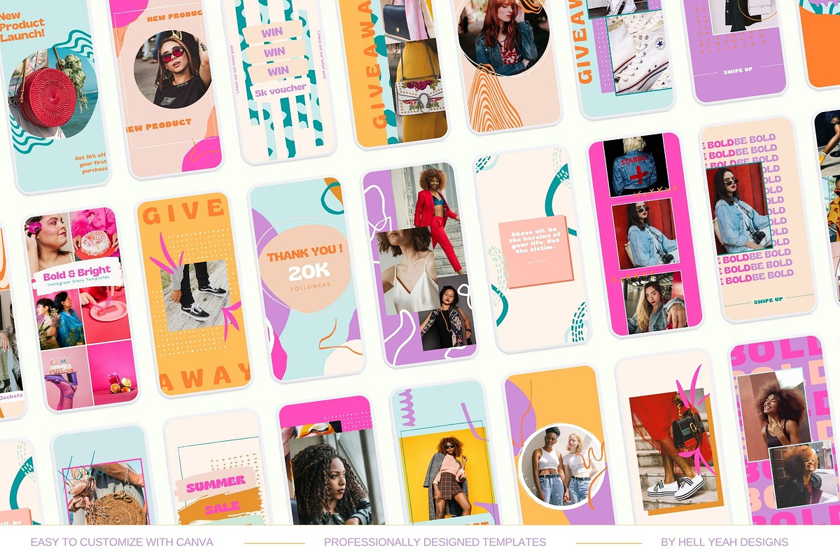 Bold Branding Starter Kit Templates, a Branding & Logo Template by Hell Yeah Designs (Photo 17 of 18)