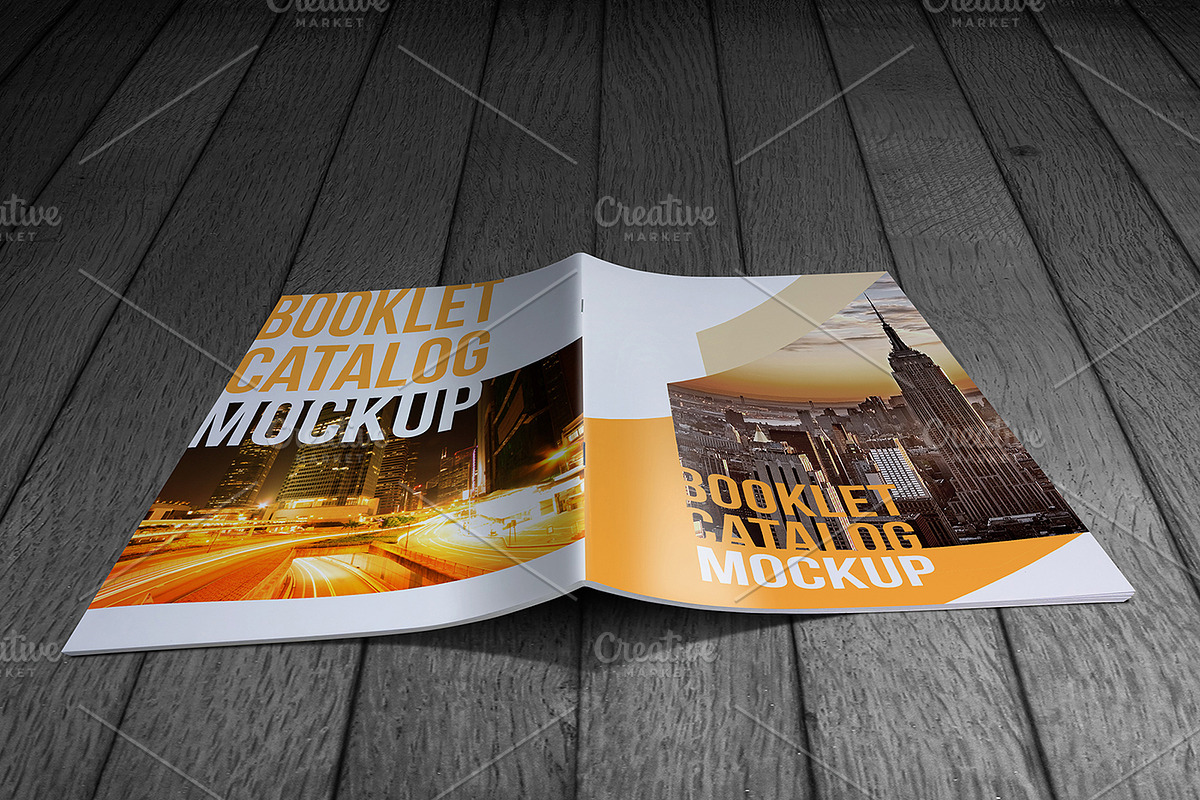 Booklet Catalog Mockup, a Mockup by Vectogravic Design (Photo 8 of 17)
