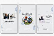 Kids Shop Instagram Templates, a Social Media Template by Talipic Designs (Thumbnail 5 of 8)