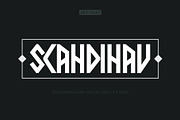 Scandinav Headline Font, a Script Font by artyway (Thumbnail 1 of 7)