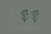 10 Adobe Illust Vector Textures, a Texture Graphic by Her Indigo Moon (Thumbnail 4 of 4)