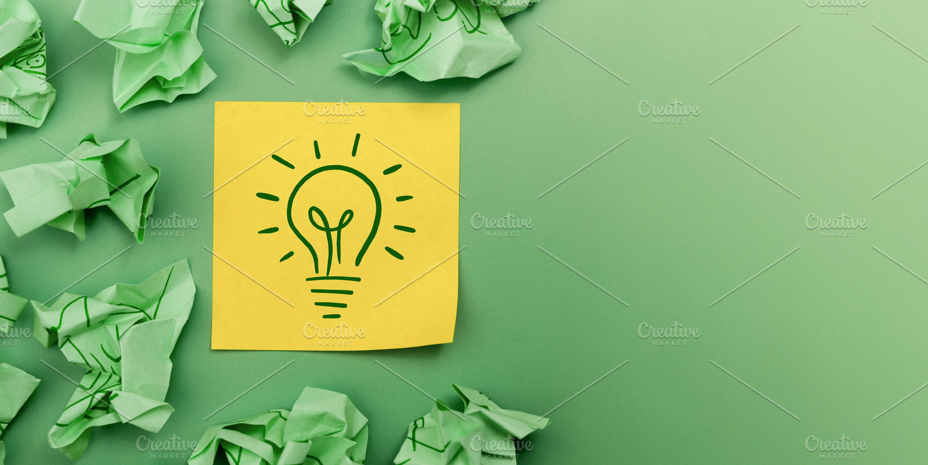Idea, Innovation and Creativity Concept. a Light Bulb Handdrawn, a Business Photo by salmon.black