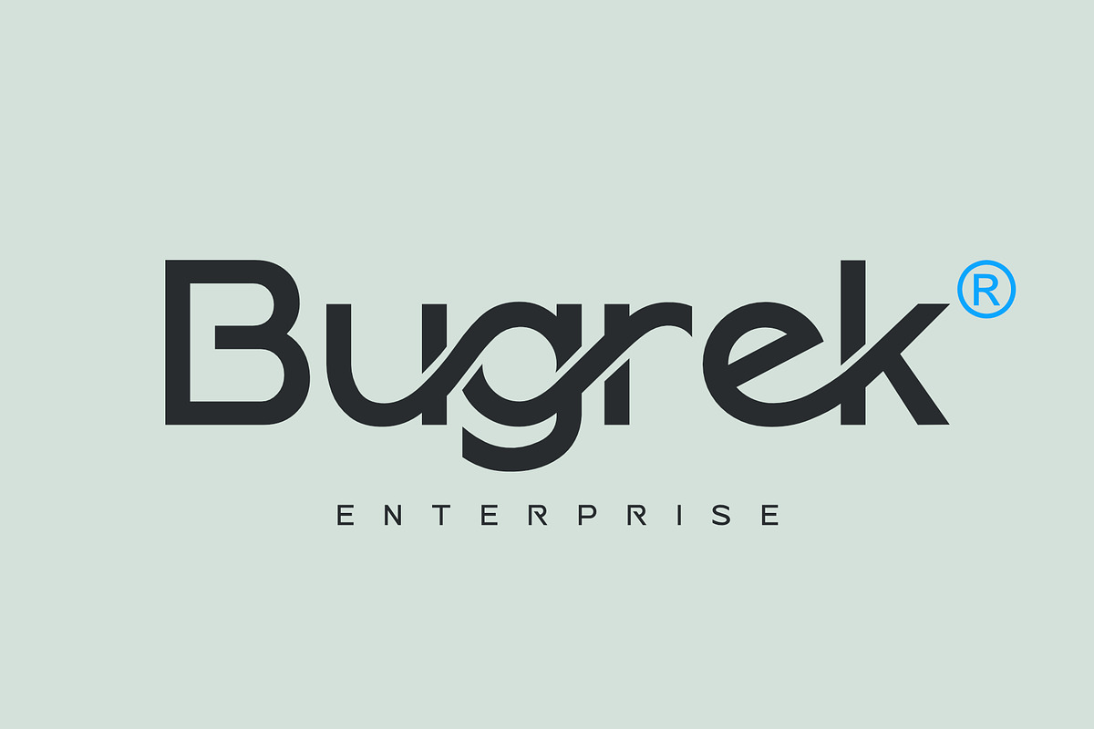 Gedbar - Modern Ligature Logo Font, a Sans Serif Font by Sealoung (Photo 3 of 11)
