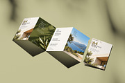 A4 Four Fold Flyer Mockup Bundle, a Books & Magazine Mockup by MockupShelf (Thumbnail 10 of 12)