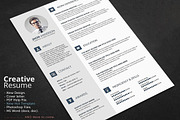 Resume Template, a Resume Template by GraphicsToll (Thumbnail 1 of 6)
