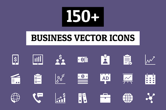 150 Business Vector Icons