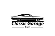 Classic Garage Club Vector Car, a Sport Illustration by Plaid4You (Thumbnail 2 of 8)