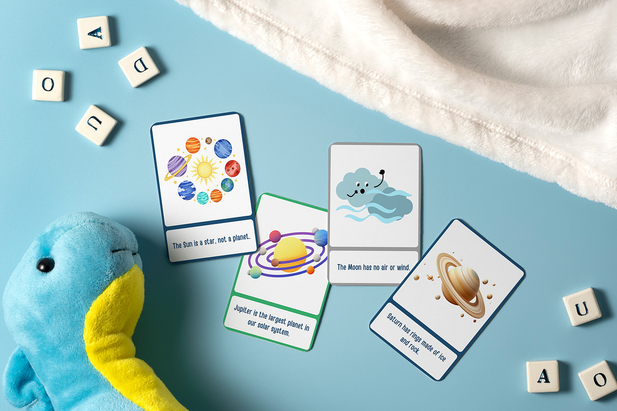 Science Facts for Kids 100 Flash, a Stationery Template by Designmela01 (Photo 4 of 10)