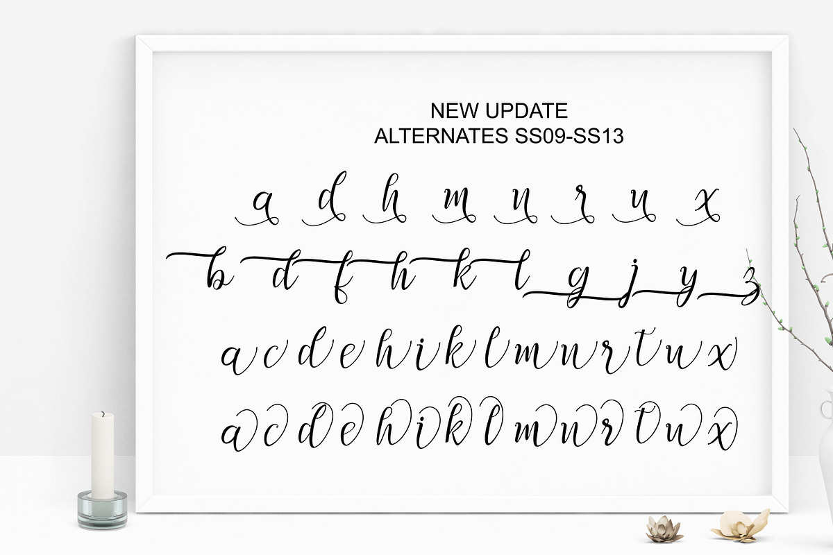 Afrile Script preview 8