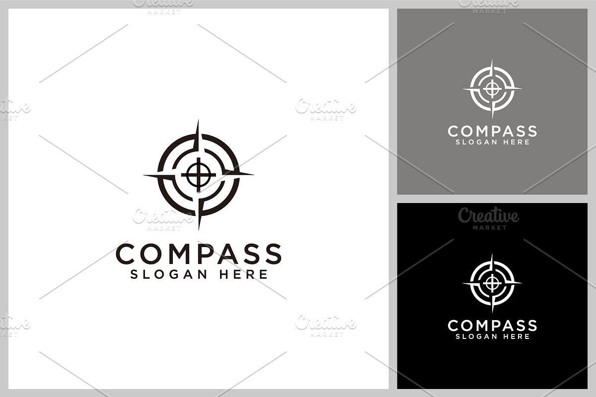 compass icon design vector template, a Branding & Logo Template by quadrazo