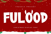 Fulood Display Font Christmas
