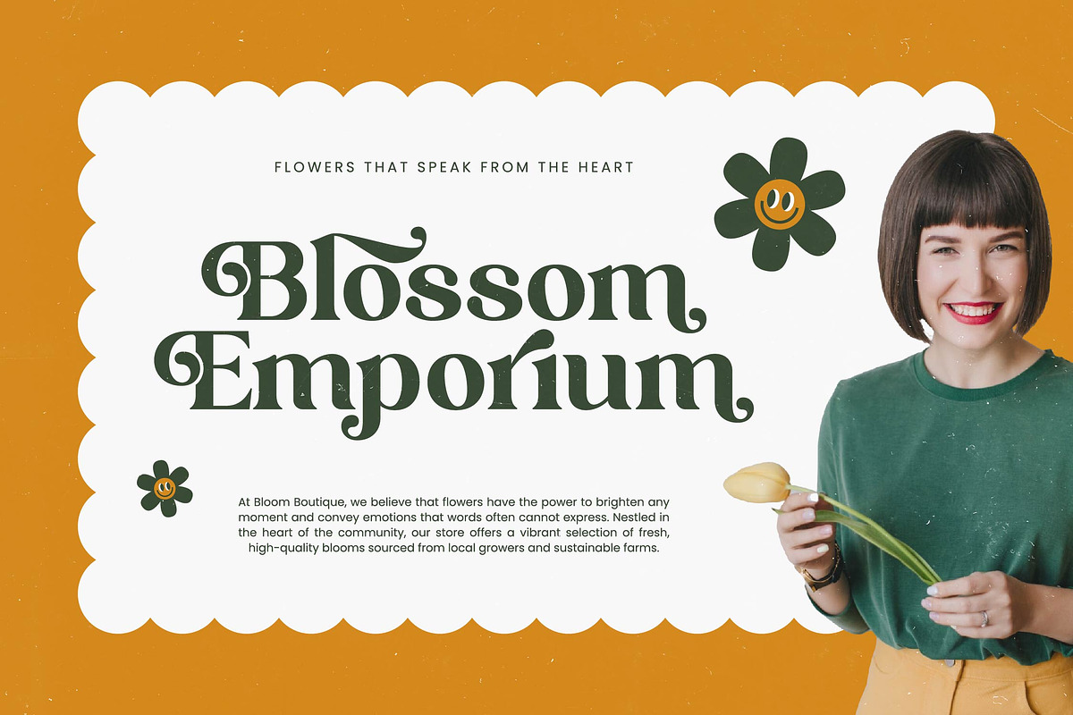 Shine Dailys Groovy Serif Font, a Serif Font by timelesstype.co (Photo 8 of 20)