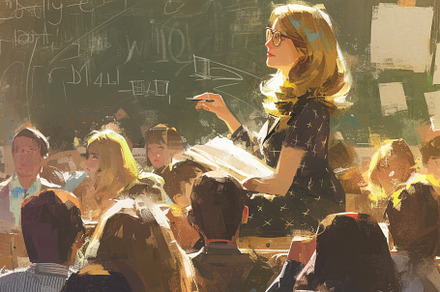 female student at a lecture, a Photo by Pictures for you!!!!!!!!!