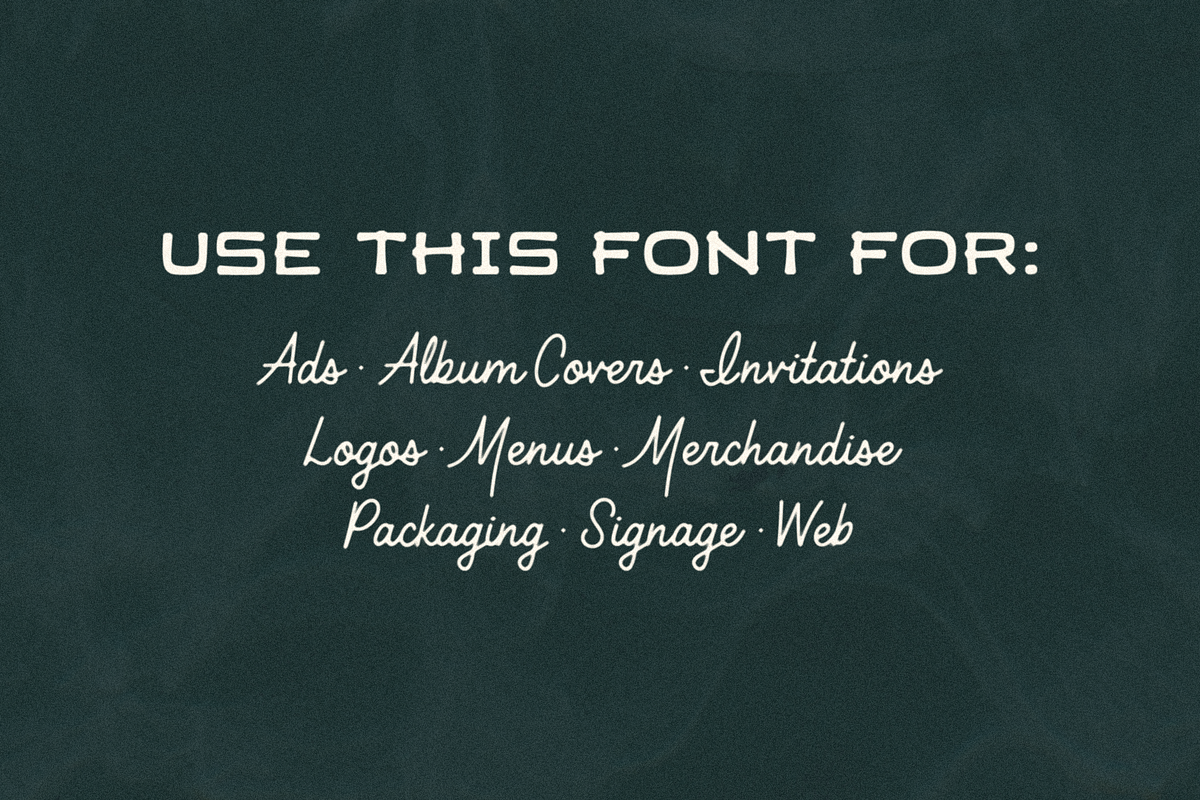 North Shore + Mavericks, a Slab Serif Font by Bruised Goods (Photo 6 of 11)