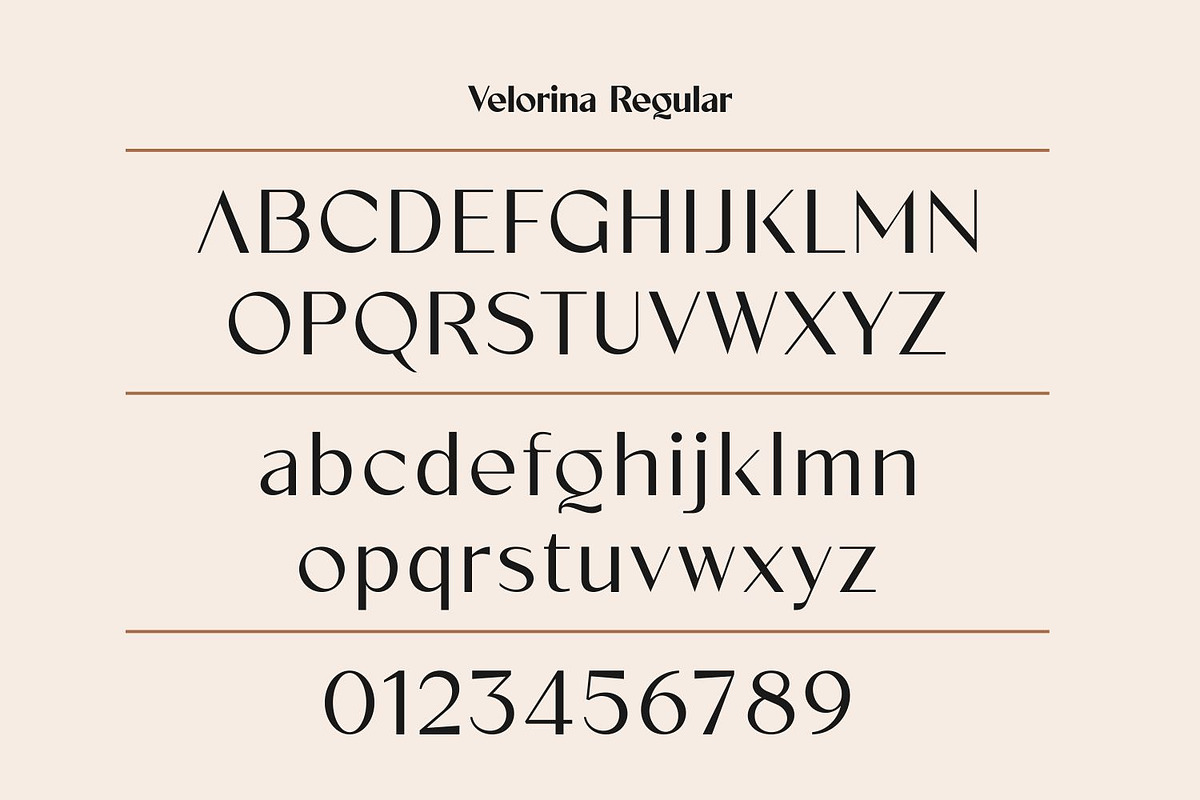 Velorina Font Family, a Sans Serif Font by Asenbayu (Photo 5 of 14)