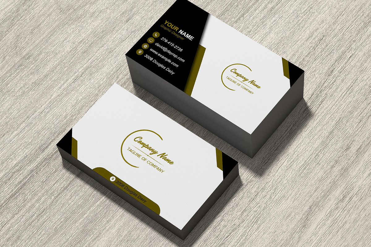Modern Corporate ID Card preview 7