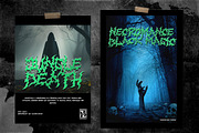 Serpent Horror Metal Gothic Display, a Blackletter Font by dansdesign (Thumbnail 9 of 12)