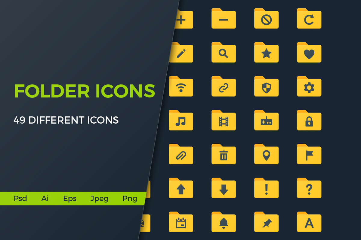 Folder Icons, an Icon by Creative Ink (Photo 1 of 2)