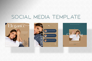 Fashion Instagram Template PSD