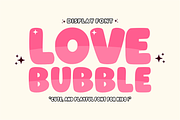 Chubby Chum - Playful Bubble Font, a Sans Serif Font by KiddoGlyphs Studio (Thumbnail 2 of 5)