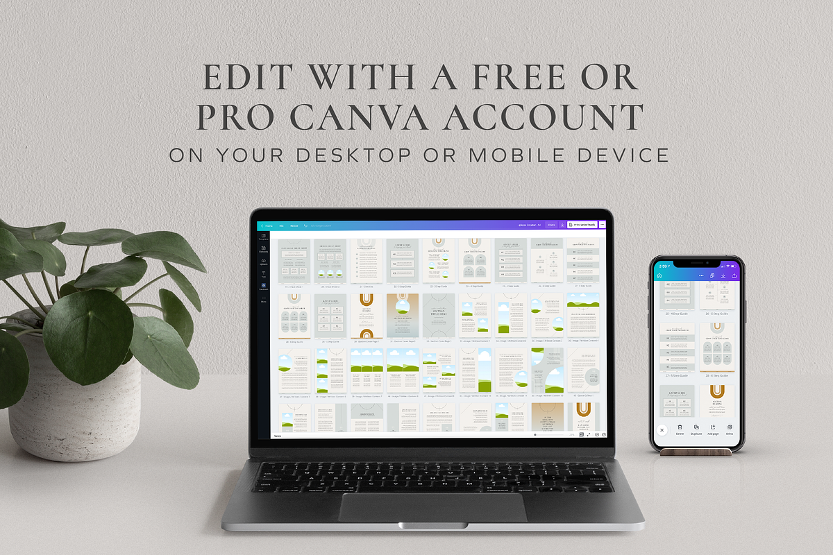 Digital Product Creator Canva Bundle, a Magazine Template by Studio Soluna (Photo 20 of 33)
