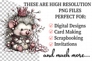 Whimsical Woodland Christmas Animals, an Illustration by Daily.Designs (Thumbnail 2 of 5)
