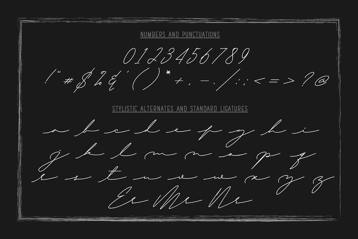 Chalysta, a Script Font by BaronWNM (Photo 7 of 9)