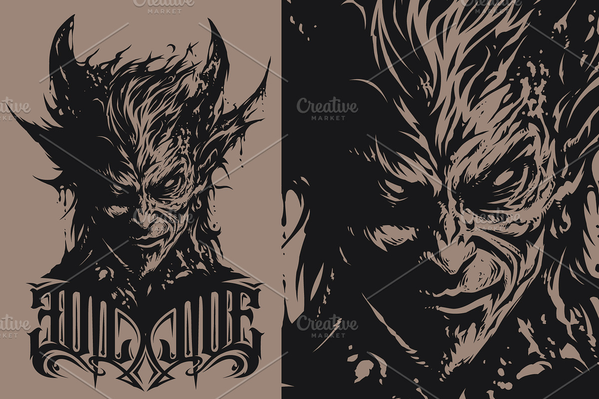 Evil Live, a Person Illustration by daver2002ua (Photo 1 of 3)
