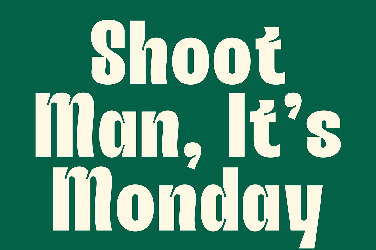 CS Monrad – Inktrap Font, a Sans Serif Font by Craft Supply Co. (Photo 5 of 8)