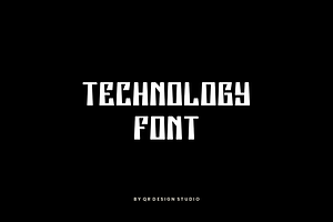 Zatecs - Futuristic & Tech Font