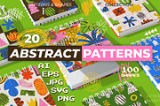 Abstract Seamless Patterns & Shapes, a Pattern Graphic by AnnArt (Thumbnail 1 of 9)