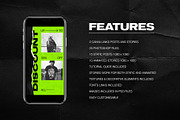 Neon Instagram PSD + Canva, a Social Media Template by Marie T (Thumbnail 11 of 15)