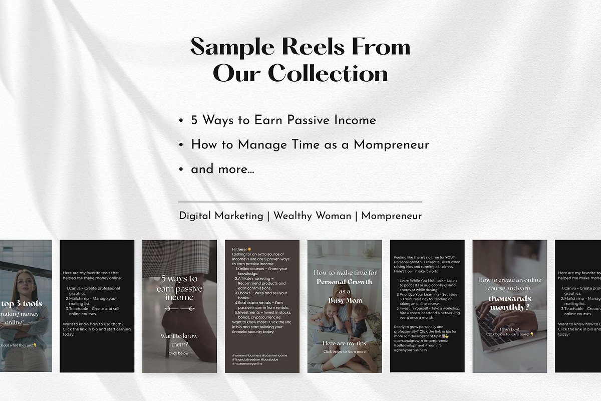 Professional Insta Reels Templates, a Social Media Template by Studio DigiCraft (Photo 7 of 9)