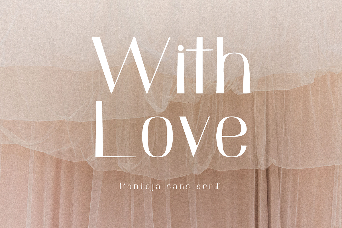 Pantoja sans serif, a Sans Serif Font by Quothron (Photo 5 of 8)