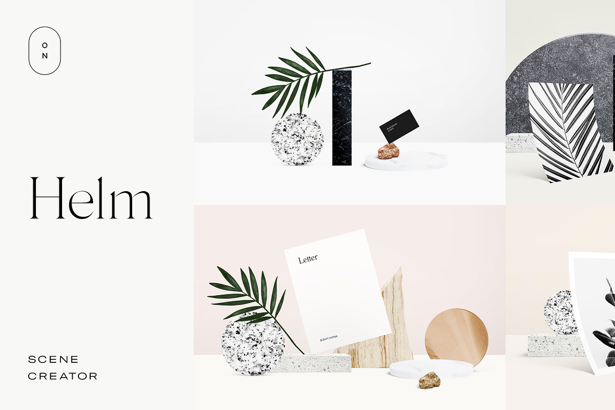 Helm – Minimal Scene Creator, a Product Mockup by October November (Photo 1 of 7)