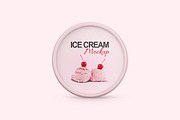 Ice Cream Tub Mockup, a Packaging Mockup by Dev.Rawat21 (Thumbnail 6 of 6)