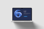 Laptop Mockups, a Mac Mockup by graphiccrew (Thumbnail 6 of 10)