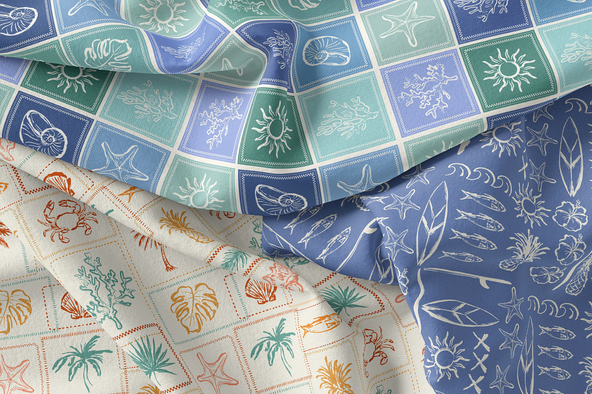 Nostalgic Coastal, a Pattern Graphic by MSNTY STUDIOX (Photo 13 of 36)