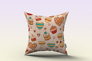 Cupcake Seamless Pattern, a Pattern Graphic by Digital Studio (Thumbnail 4 of 12)
